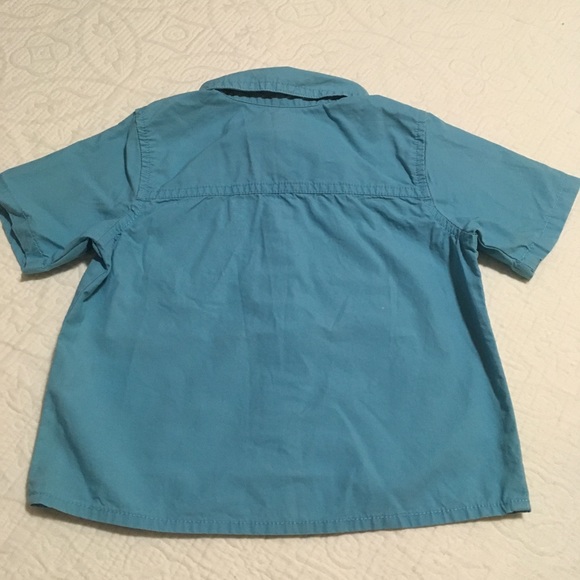 18-24m (4/$20) Cargo Shorts and Teal Button-Down by Joe Fresh - Picture 5 of 13